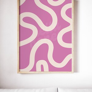 Printable Pink Wall Art Digital Download Wall Print - Etsy