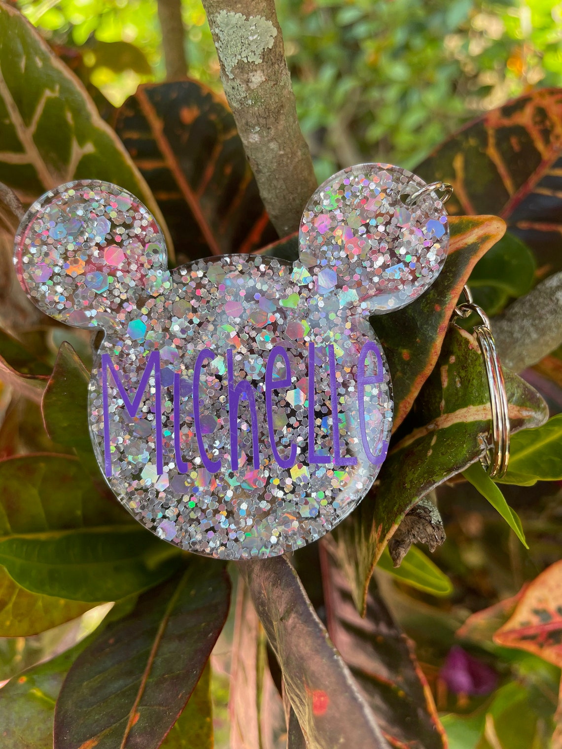 Personalized Disney Keychain Etsy