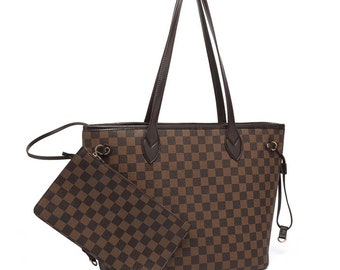 checkerboard purse