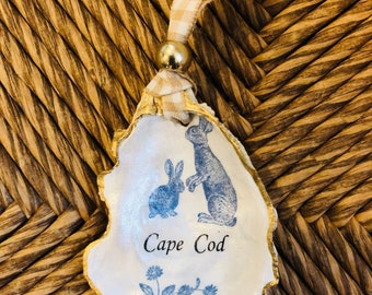 Adorno de conejitos de Cape Cod