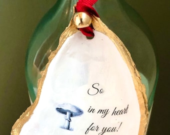 Así que (champiñón) en mi corazón para ti, concha de San Valentín