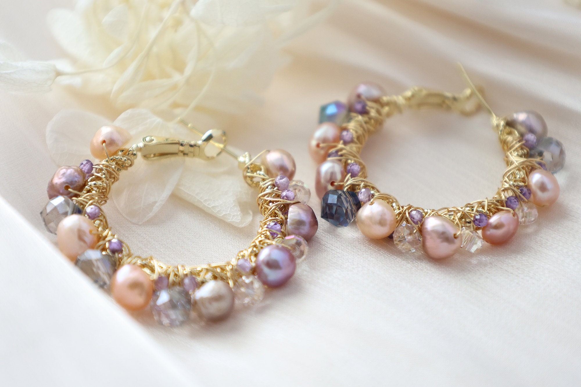 Colorful Hoop Earrings