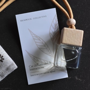 Hanging Car Diffuser: Natural Scented Car Accessories image 3