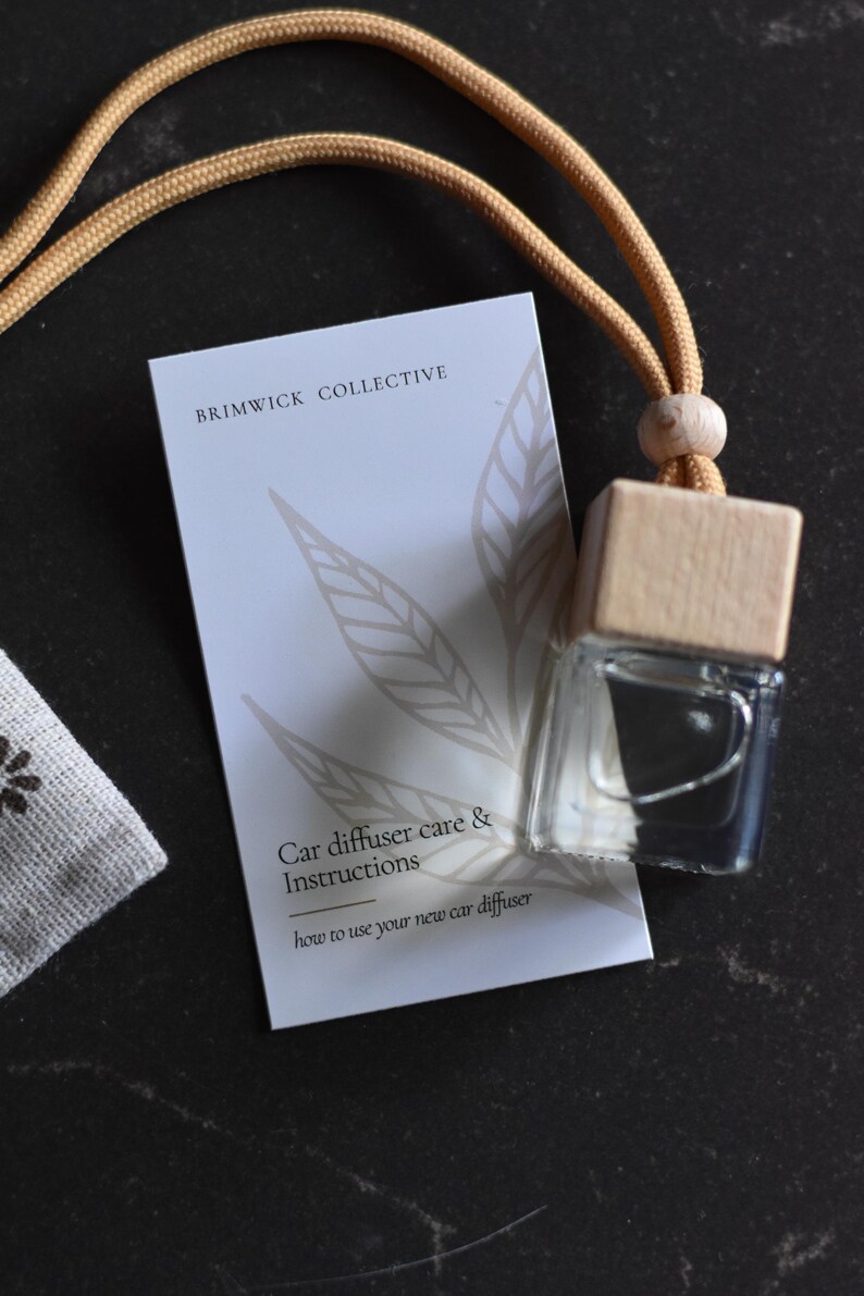 Hanging Car Diffuser: Natural Scented Car Accessories image 3