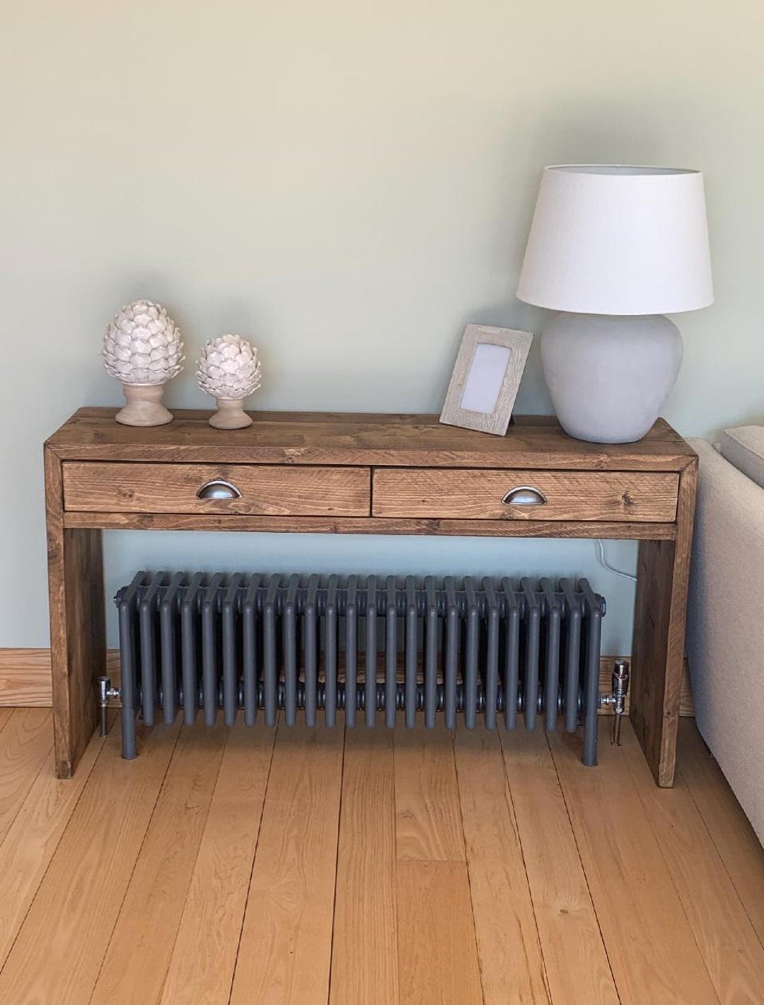 Table Cooler Radiator Bespoke Radiator Cover, Radiator Shelf, Radiator Console Table ...