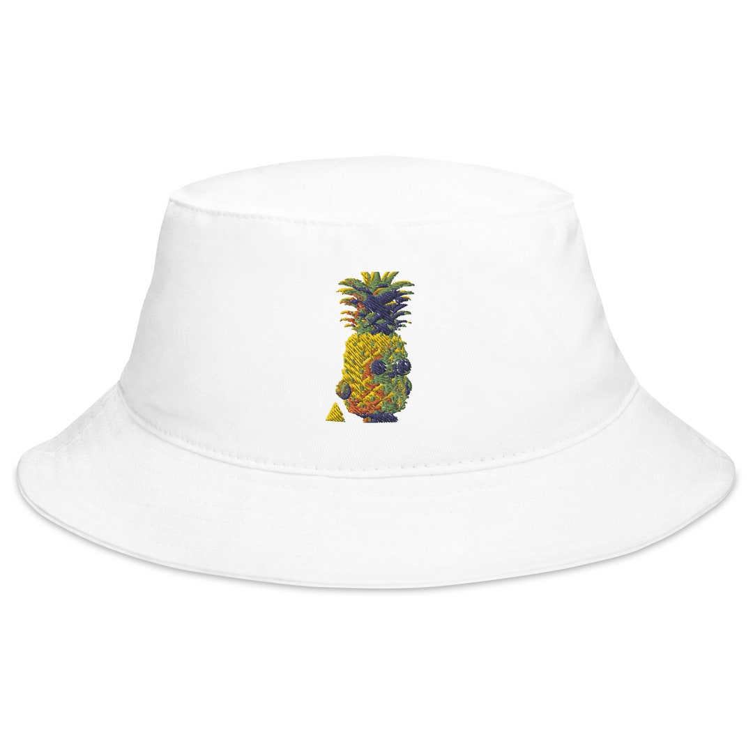 Pineapple Bucket Hat Etsy