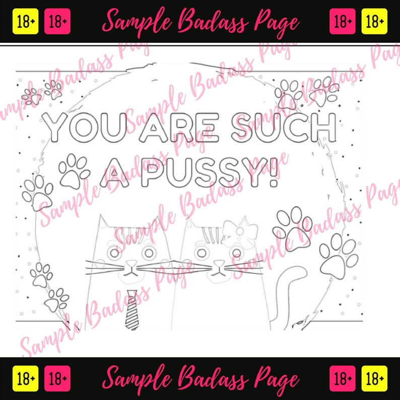 18 ONLY the Dirtiest Adult Coloring Book Ever BOOK 2 25 - Etsy