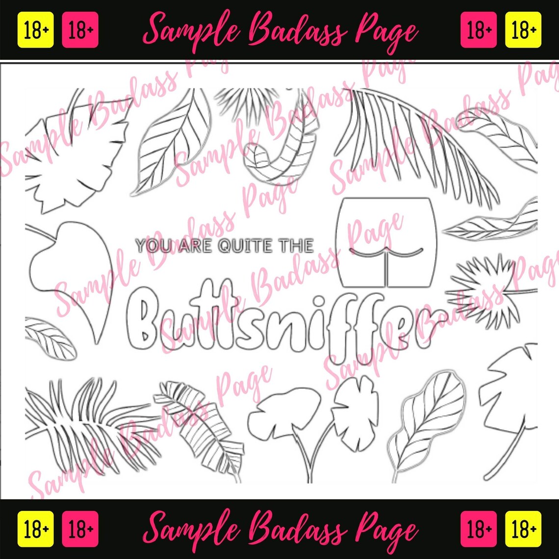 18 ONLY the Dirtiest Adult Coloring Book Ever BOOK 2 25 - Etsy