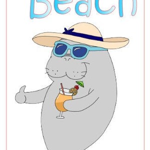 Beach Vibes Aufkleber