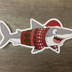 Christmas Sweater Shark