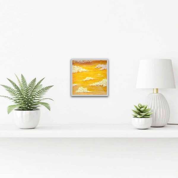 White Floater Frame Etsy