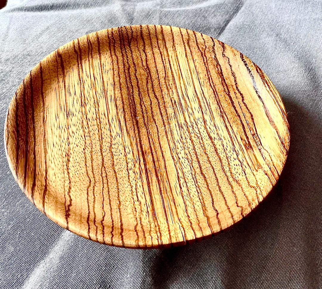 Zebra Wood Bowl Etsy