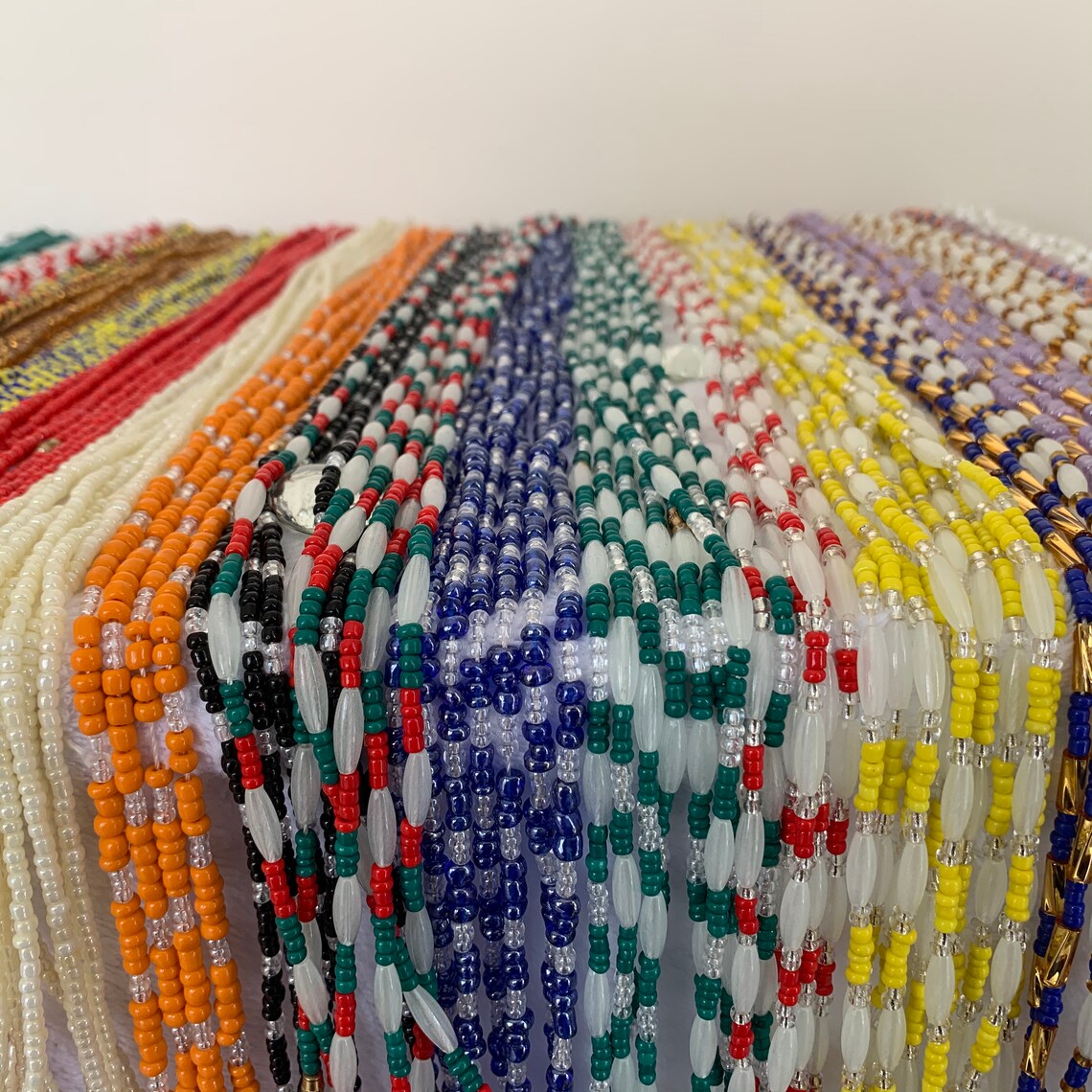 Authentic African Waist Beads-Gold | Etsy