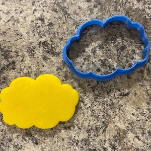 Cloud Cookie Cutter / Polymer Clay / Fondant