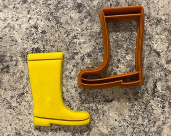 Rain Boot Cookie Cutter / Polymer Clay / Fondant