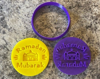 Ramadan Mubarak Stamp and Outline Cutter