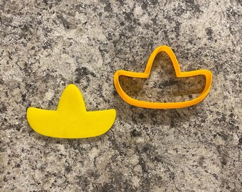 Cortador de galletas Sombrero / Arcilla polimérica / Fondant