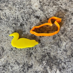 Duck / Loon Cookie Cutter / Polymer Clay / Fondant / Playdoh