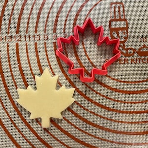 Ahornblatt Cookie Cutter / Polymer Clay / Fondant / Playdoh