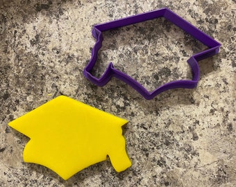 Graduation Cap Cookie Cutter / Polymer Clay / Fondant