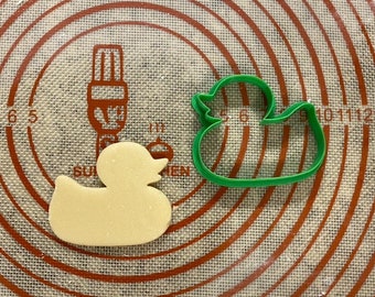 Rubber Ducky Cookie Cutter / Polymer Clay / Fondant / Playdoh