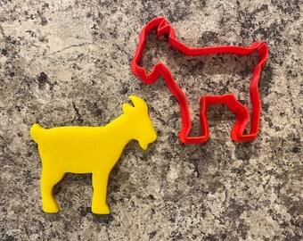 Emporte-pièce chèvre / Pâte polymère / Fondant