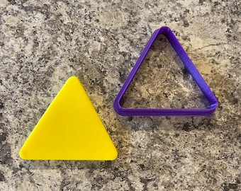 Triangle w/ rounded corners Cookie Cutter / Polymer Clay / Fondant