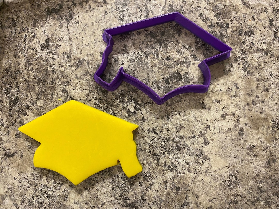 Graduation Cap Cookie Cutter / Polymer Clay / Fondant - Etsy