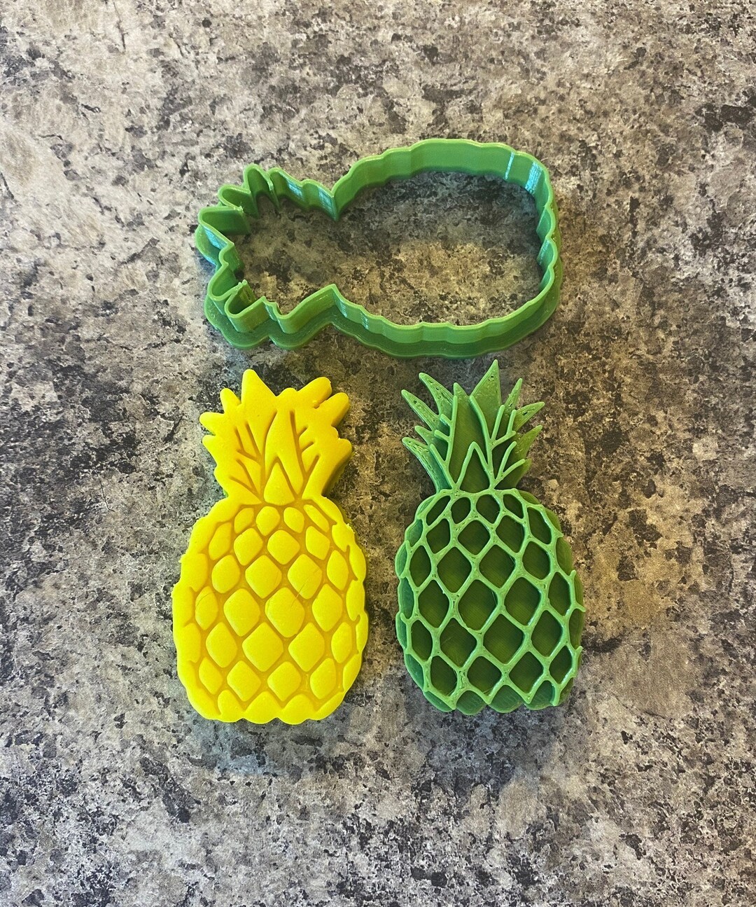 Pineapple Stamp and Outline Cutter - Etsy