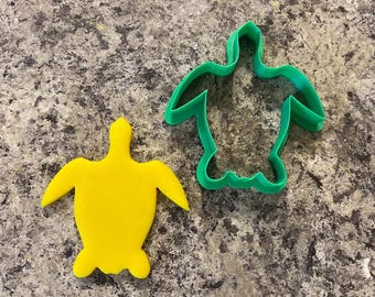 Tortoise Cookie Cutter / Polymer Clay / Fondant / Playdoh