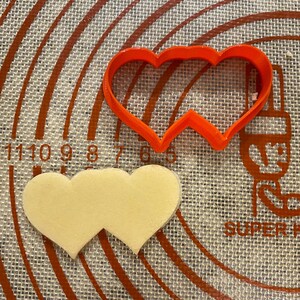 Hearts # 3 Cookie Cutter / Polymer Clay / Fondant