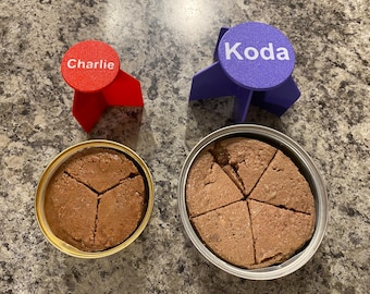 Personalized Wet Pet Food Cutter / Dividers