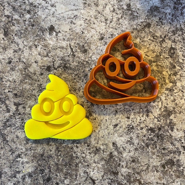 Poop Emoji Cookie Cutter