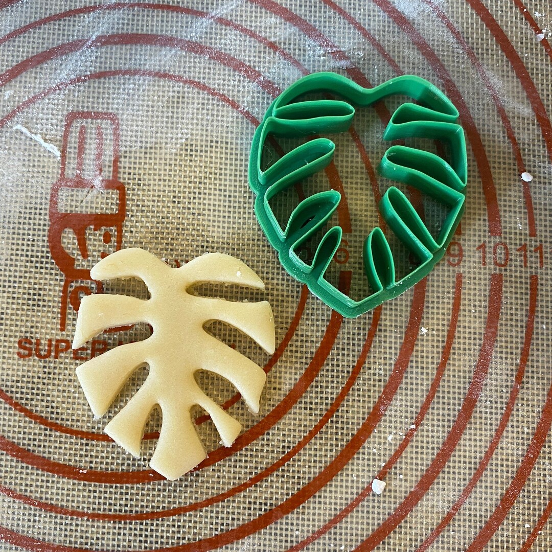 Monstera Leaf Cookie Cutter / Polymer Clay / Fondant / Playdoh - Etsy