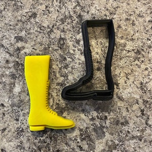 Mountie Boot Cookie Cutter/ Polymer Clay / Fondant