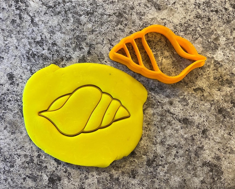 Conch Shell Cookie Cutter / Polymer Clay / Fondant / Playdoh - Etsy