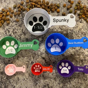 Personalized Pet Food Scoop