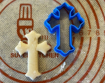 Kors #4 Kakform / Polymer Clay / Fondant / Playdoh