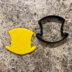 Koekjesuitsteker met hoge hoed #2 / polymeerklei / fondant / Playdoh