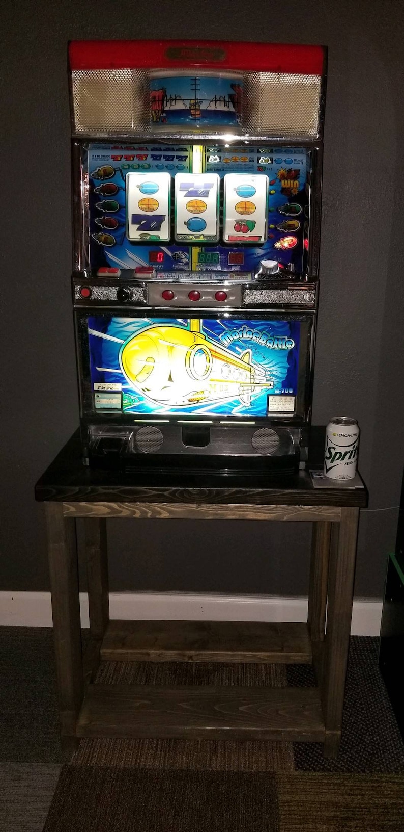 Standing Slot Machine Slot Machine Stand Farmhouse Style - Etsy