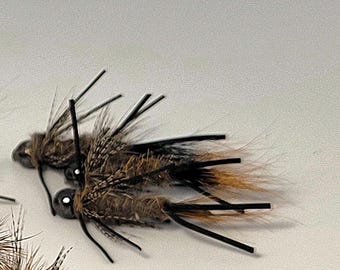 Squirrel-tail nymph, 3 pack