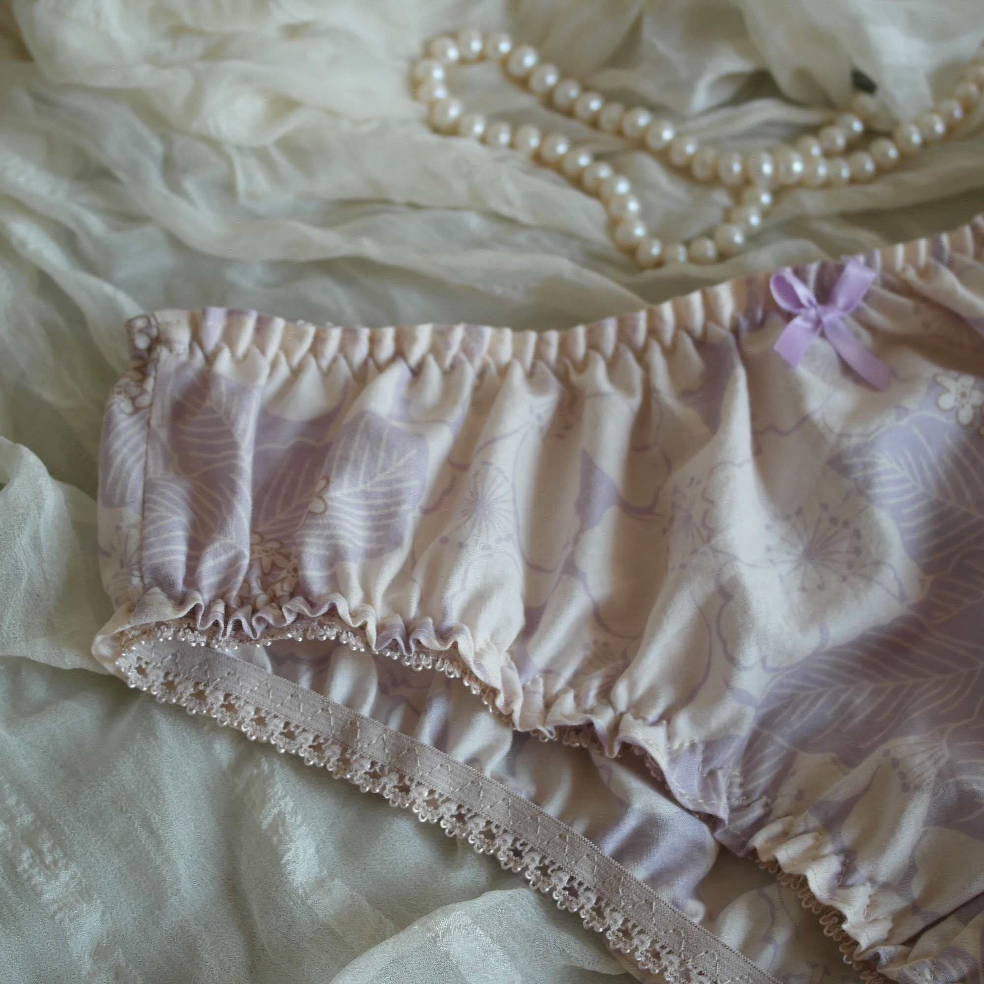 Laura Women's Panties Organic Underwear Eco Friendly, Organic Cotton Panty, Cute  Panties. Bogema Lingerie. 