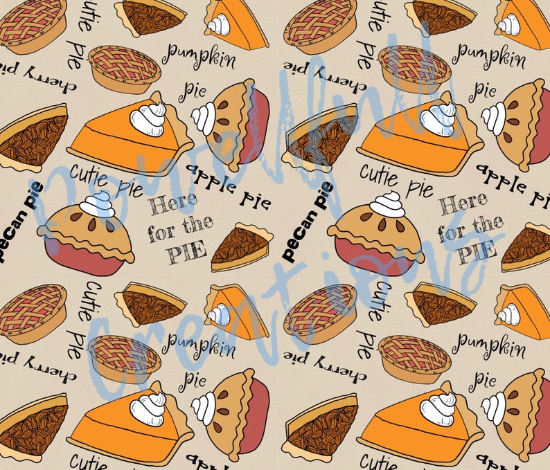Pies Digital Seamless Pattern Etsy