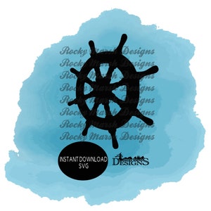 Shipwheel svg, Nautical SVG, Cricut file, Svg file, Instant download, Digital download