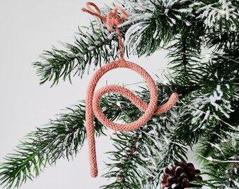 Small Wire Initial Decoration. Wire tree Letter Bauble. Stocking label Decoration. Small Letters. Letter Decoration . Sweet Personal initial