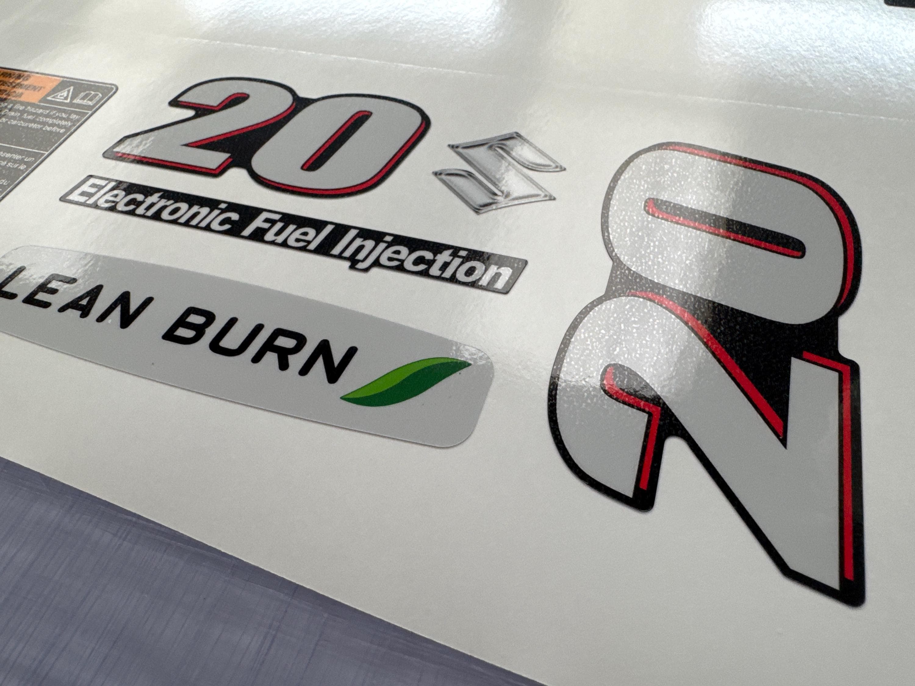 Suzuki DF20 20hp Four Stroke Outboard Engine Decals/sticker Kit (post ...