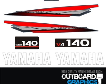 Yamaha 8HP Four Stroke 2013 Outboard Decal Kit Yamaha 8HP Four Stroke 2013 Outboard Decal Kit