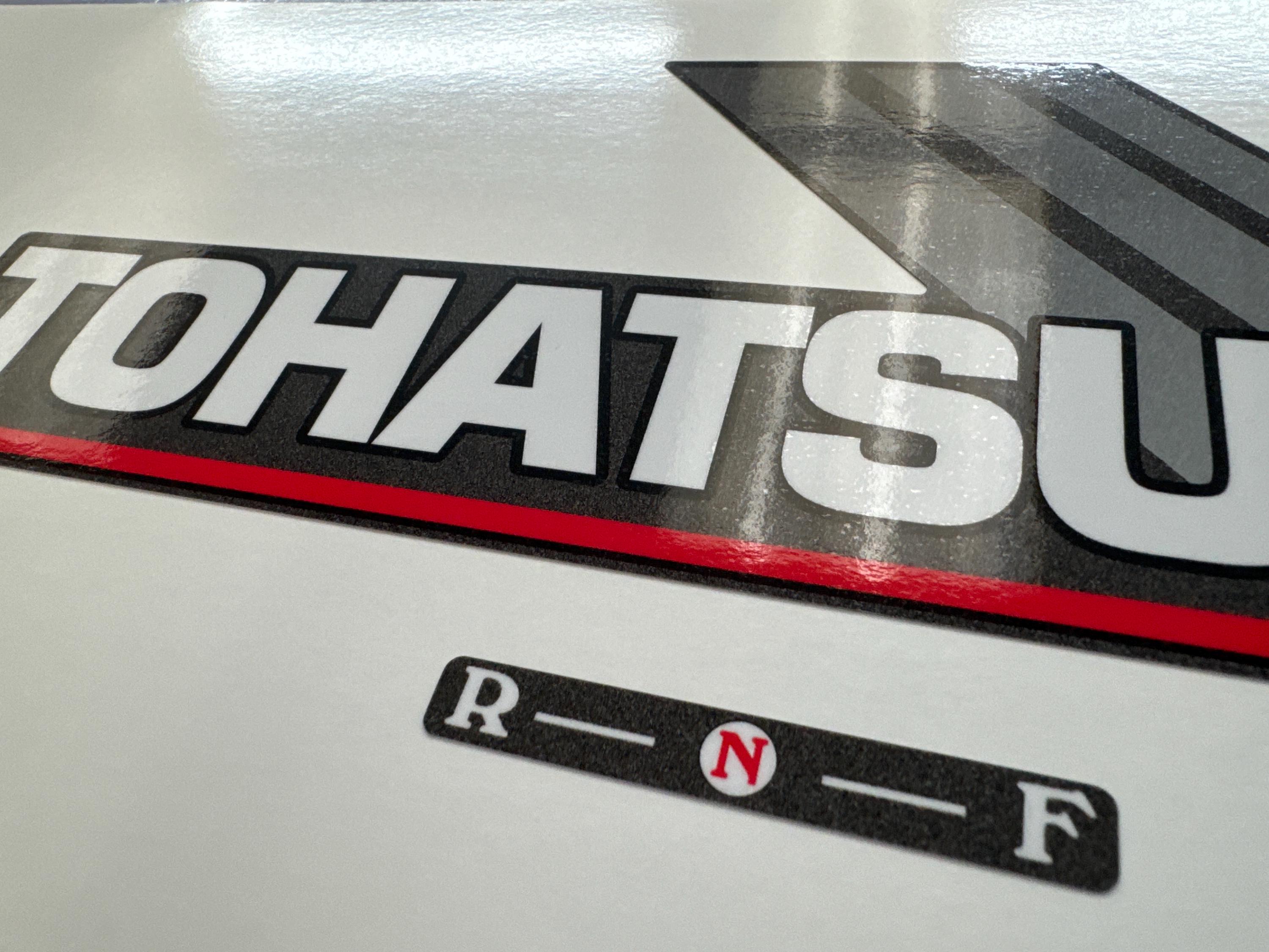 Re Engine Sticker Tohatsu 6hp 2 Stroke (2003) Outboard Engine Decals/sticker Kit - All US ...