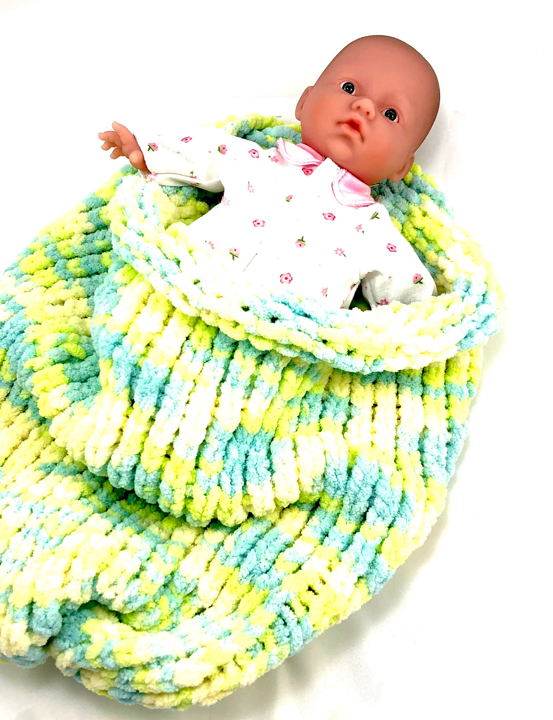 Knit Baby Cocoon Wrap Baby Swaddle Blanket Baby Shower Etsy