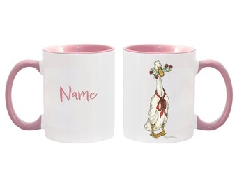 Runner Duck Two- tone Ceramic Mug